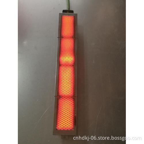 Teppanyaki grill gas infrared shawarma burner